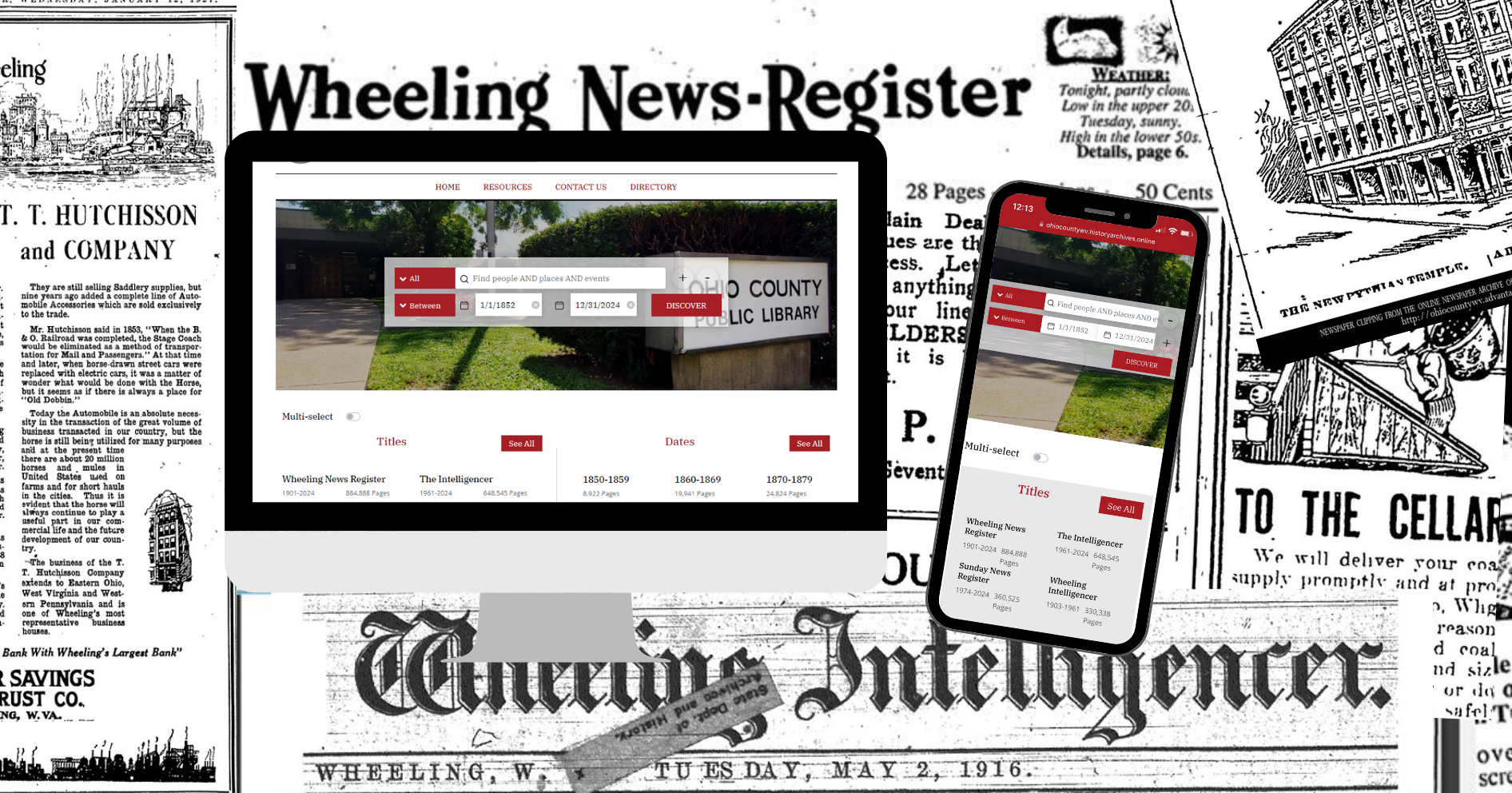 Our Newspaper Archives Have Gotten an Upgrade > News | Ohio County ...