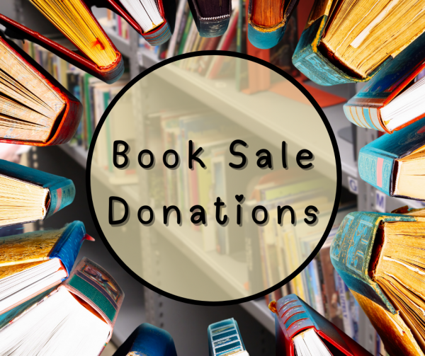 Seeking Donations for May Book Sale