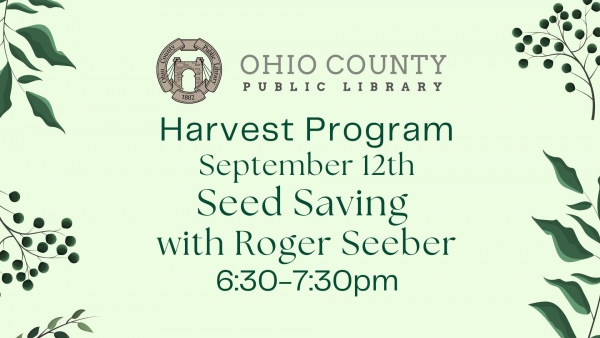 Seed Saving with Roger Seeber