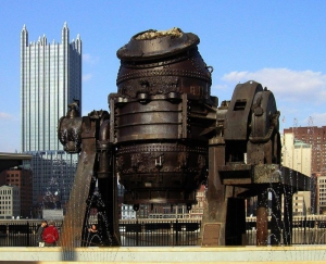 Clinton Blast Furnace at Station Square.